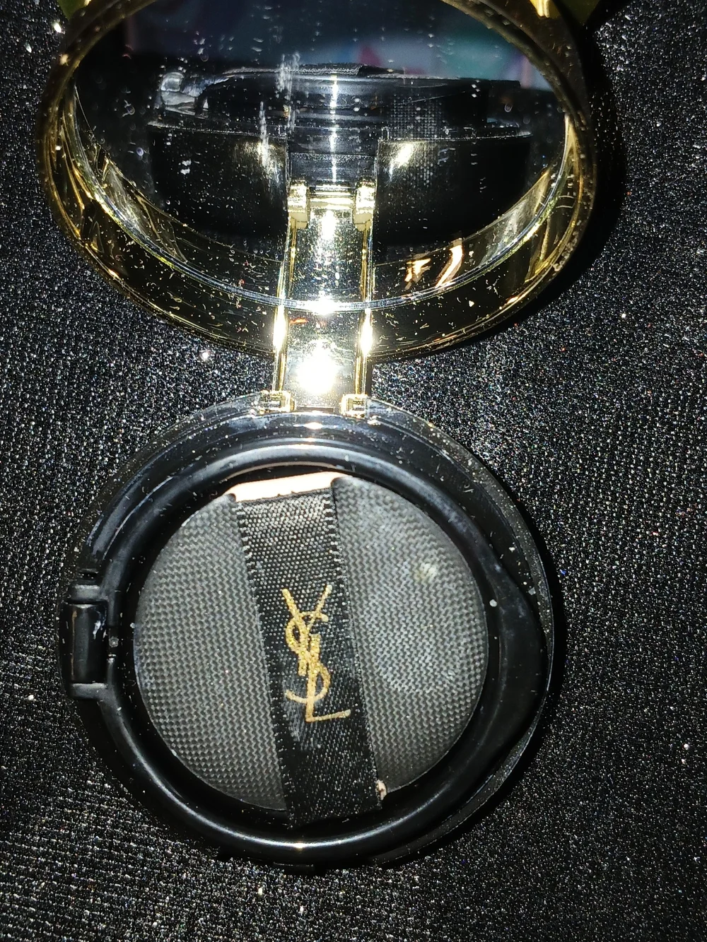 New In Box YSL Touche Eclat Glow Pact Cushion Foundation B10 Travel Mini 5g/.17